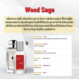 Wood Sage น้ำหอมโคลน Forest