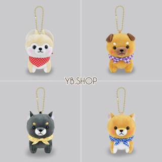 YB.Shop#amushiba7cm พวงกุญแจ ตุ๊กตา หมาชิบะ มี 4 แบบ