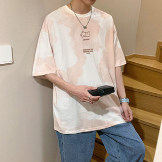 เสื้อ เสื้อยืด เสื้อ oversize  ใส่ได้ทั้งหญิงและชาย ผ้านุ่ม สไตล์เกาหลี LK001