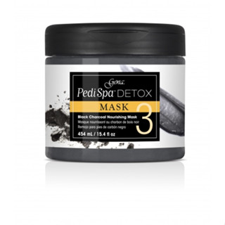 สปาชาโคล Gena Pedi Spa Detox Charcoal Mask : ชาร์โคล มาส์ก - 15.4 oz. ของแท้!