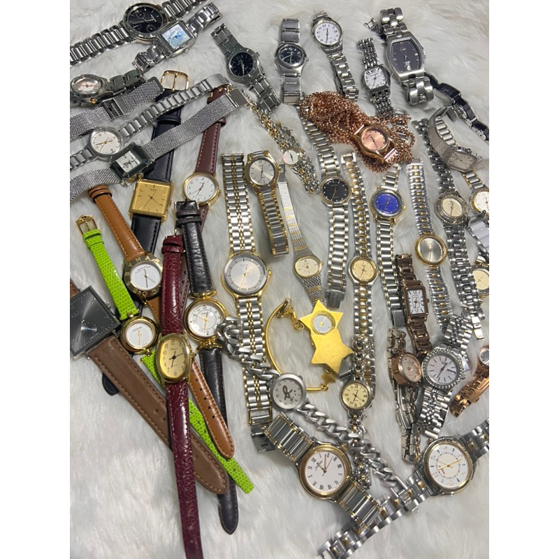 💖อัพเดท6/6/66💖นาฬิกามือสอง แท้💯% guy Laroche again b jaxis ญ พร้อมใช้