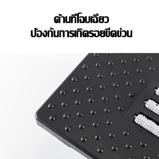 ที่พักเท้า วางเท้าใต้โต๊ะ ที่วางเท้าเพื่อสุขภาพ ที่วางขาใต้โต๊ะ สตูลวางเท้าแบบแกว่งได้ ที่วางเท