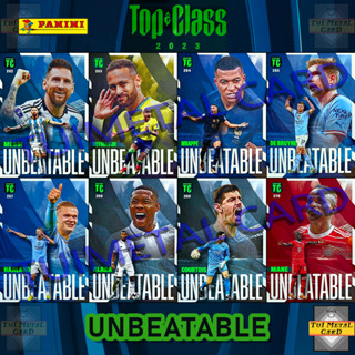 PANINI TOP CLASS 2023: UNBEATABLE การ์ดสะสมฟุตบอล Football Trading Card