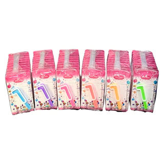 Number candles เทียนตัวเลขสีพาสเทล (1 เเพ็คบรรจุ 10 ชิ้น/เลข)