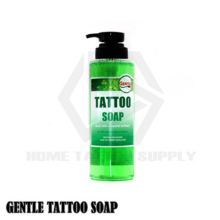 GENTLE TATTOO SOAP เจนเทิลโซฟ น้ำยาทำความสะอาดระหว่างสัก500ml