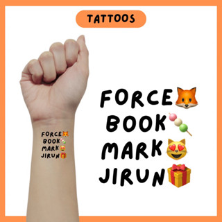 Force, Book, Mark, Jirun tattoos