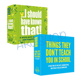 I Should have known that / Things they don’t teach you in school Board Game - บอร์ดเกม เกมสำหรับผู้ใหญ่ เกมปาร์ตี้ party