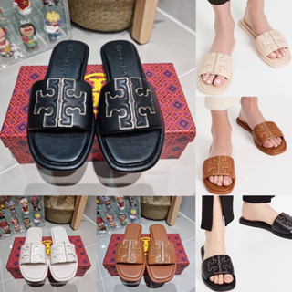 Tory burch double t slide