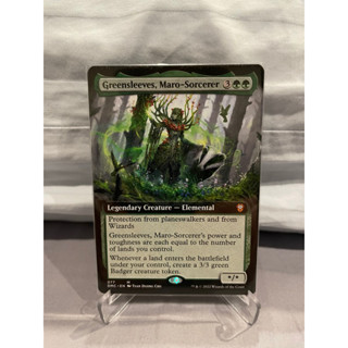 Dominaria United Commander Decks Variants: Greensleeves, Maro-Sorcerer (Extended Art)