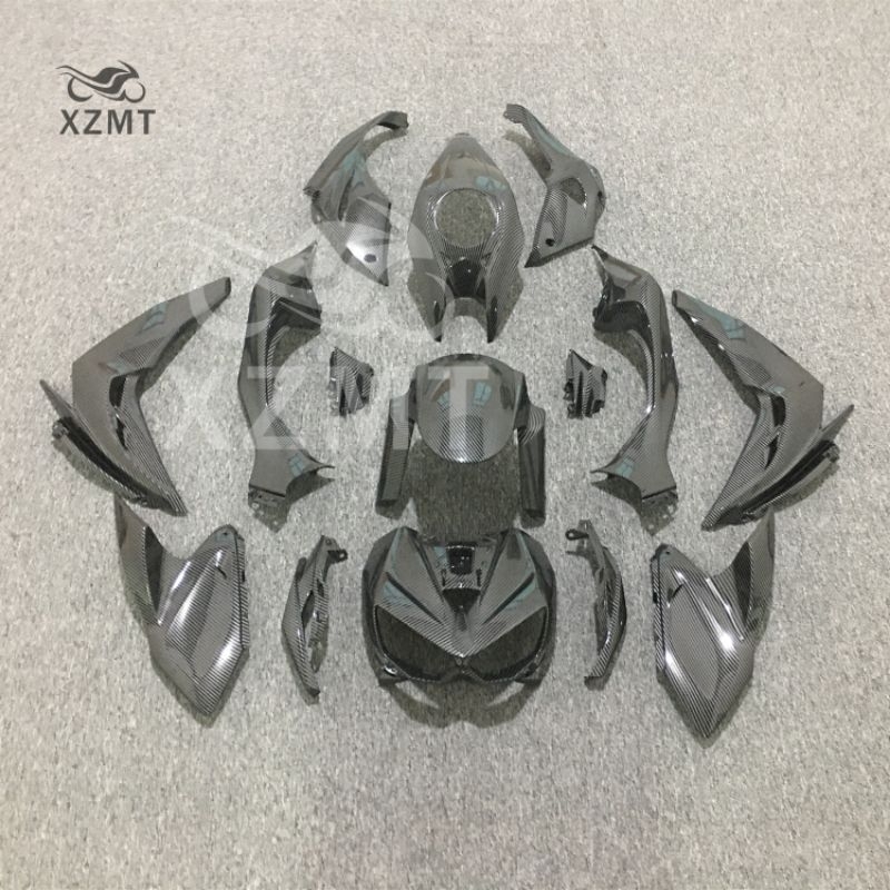 ชุดแฟริ่ง kawasaki z1000 ชุดสีลายคาร์บอน z1000 ชุดแต่ง z1000r เปลือกรถ แฟริ่งรถ กราบรถ เปลืองรถบิ๊กไ