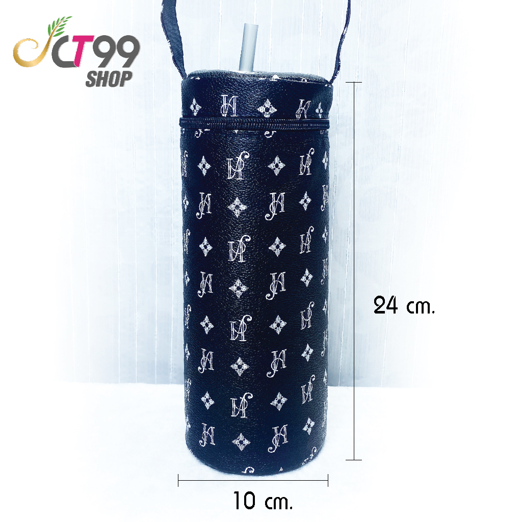 กระเป๋าใส่แก้ว CT99-EB 30 ออนซ์ทรงสูงแบบ Tyeso เท่านั้น ถุงใส่แก้ว เก็บอุณหภูมิความร้อนเย็น