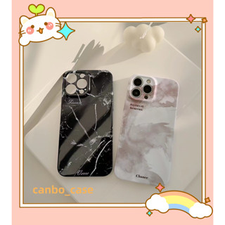 🎁ส่งของขวัญ🎁เคสไอโฟน สำหรับ 11 14 for iPhone Case 13 12 Pro Max ระดับสูง แฟชั่น หินอ่อน กันกระแทก เคสนิ่ม เคสโทรศัพท์