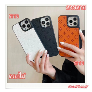 ✨ส่งของขวัญ✨เคส for iPhone 11 14 Pro Max Case for iPhone 12 13 ป้องกันการตก การป้องกัน ดาว ดอกไม้ แฟชั่น เรียบง่าย