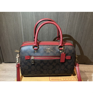 Coach หมอนกาแฟแดง จาก Outlet America ของแท้ 100%