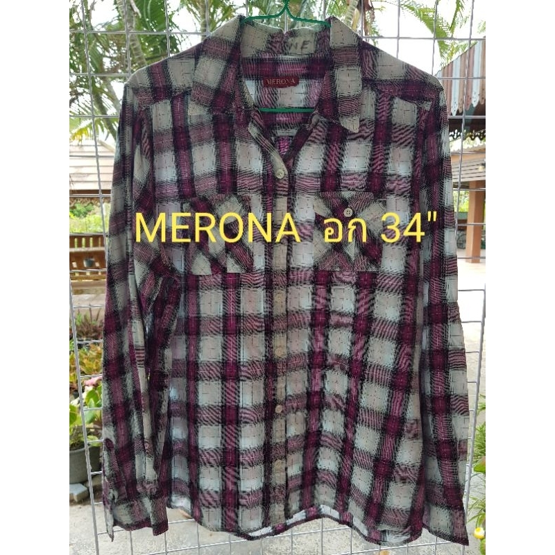 เสื้อแบรนด์ มือสอง MERONA