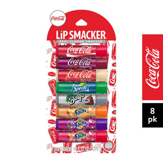 (1 แท่ง) Smacker Lip coca cola 4 g ลิปมัน โคคา โคล่า ของแท้จากอเมริกา บำรุงดีมาก หอมมากๆๆค่ะ Lip balm ลิปบาล์ม