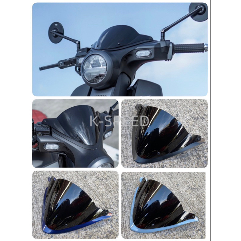 ชิวบังลมหน้าแต่ง Diabolus For Honda C125 2018-2023 CA11