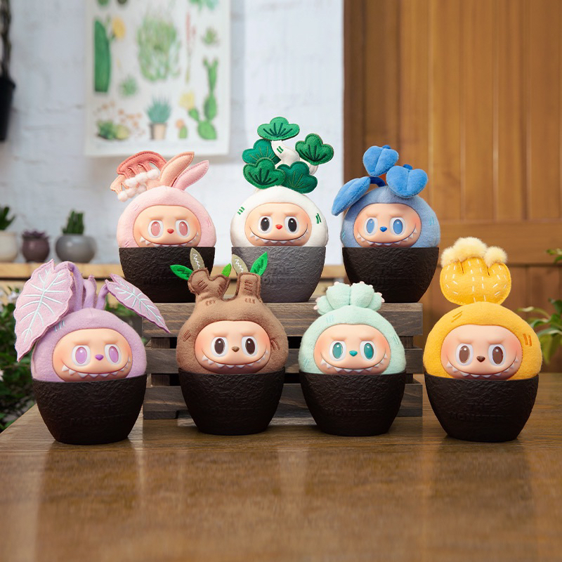 พร้อมส่ง ⚡️กล่องสุ่ม Labubu - The Monsster Naughty Plant Series