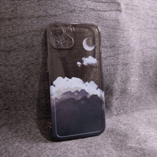 [ส่งจากไทย] เคสแบบนิ่ม สีใส สําหรับ iPhone series 11 12 ลายท้องฟ้า