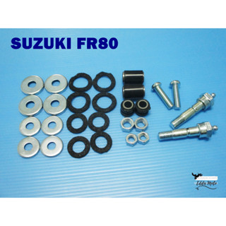 SUZUKI FR80 FRONT SHOCK BUSHING (BIG SET)  // บูชโช๊คหน้า (ชุดใหญ่) สินค้าคุณภาพดี