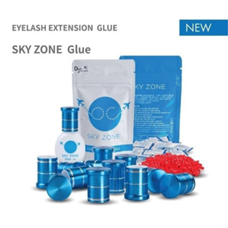 ส่งไว Sky Zone ของแท้💯 กาวต่อขนตา เกาหลี Glue แห้งไว 5 ml กาวขนตา กาวสำหรับช่างต่อขนตา กาวติดขนตา กาวสำหรับต่อขนตา ติดทน