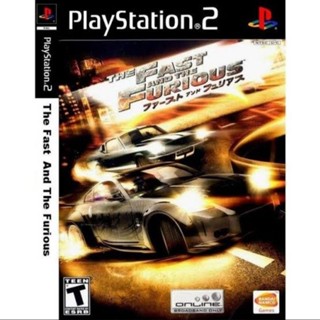 แผ่นเกมส์Ps2 - The Fast and The Furious แผ่นไรท์คุณภาพ (เก็บปลายทางได้)️✅️