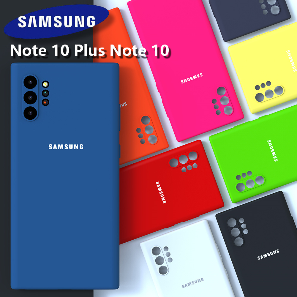 A2z-eshop Samsung Galaxy Note10plus / Samsung Note10 Plus - Liquid Silicone Soft Touch Original Flexible Case Back Cover