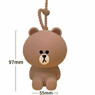 น่ารักมาก ❤️มีหลายลาย Line Friends ไลน์เฟรนด์ หมีบราวน์  ช้อกโก้ กระเป๋าซิลิโคน ใส่สตางค์ ของจุกจิก