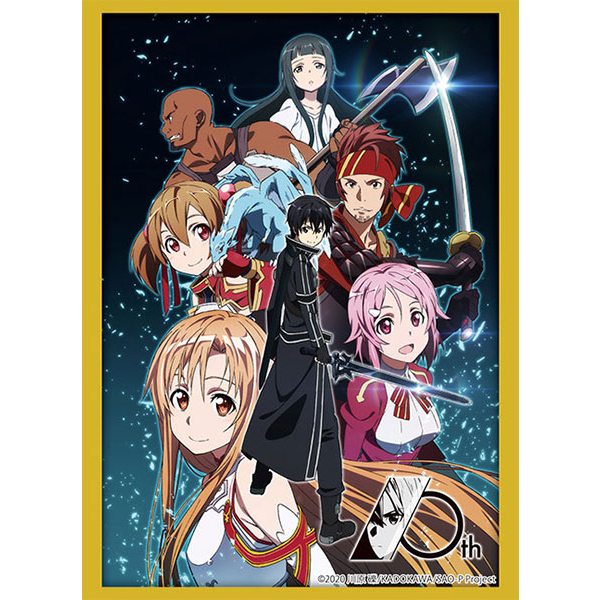 Bushiroad Sleeve Collection HG Vol.3656 Sword Art Online 10th Anniversary [Aincrad] Part.2 (75 Sleeve)