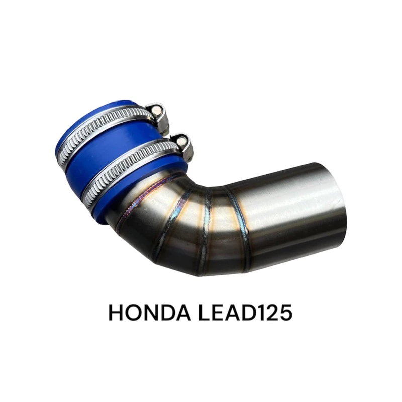 คอกรองเลส กรองเลส Honda Lead125/Giorno แถมยางกันน้ำ สแตนเลส304 ขนาด 44 มิล