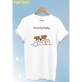 เสื้อยืดายหมาบูลด็อก  English Bulldog Tshirt