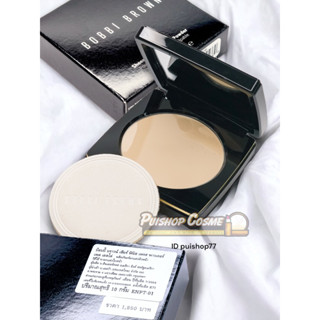 แท้ป้ายไทย รุ่นใหม่ BOBBI BROWN Sheer Finish Pressed Powder 10 g.