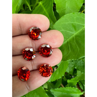 Cz Diamond 1.00mm 1.25mm super orange Round shape