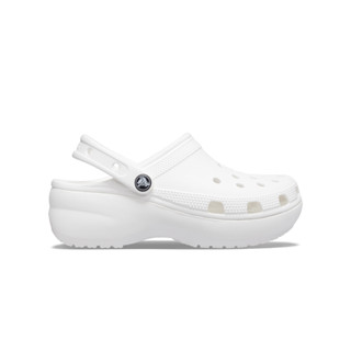 [พร้อมส่ง] Crocs Classic Platform Clog Women White 206750-100