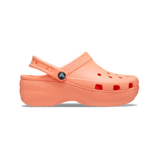 [พร้อมส่ง] Crocs Classic Platform Clog Women Papaya 206750-83E