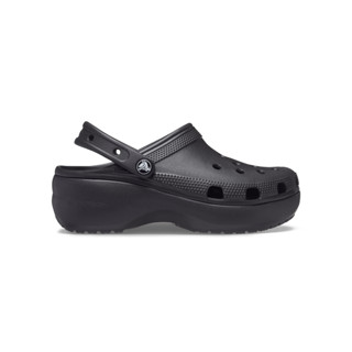 [พร้อมส่ง]Crocs Classic Platform Clog Women Black 206750-001