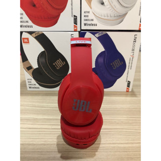 หูฟังบลูทูธไร้สาย jbl 650 bt เสียงดีเบสหนักพร้อมไมโครโฟนรับประกัน3เดือนพร้อมส่ง