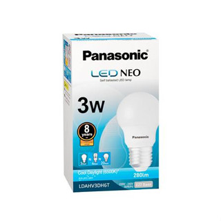 หลอด LED PANASONIC NEO 3 วัตต์ DAYLIGHT