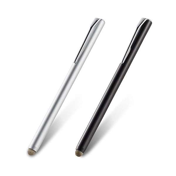 Elecom P-Tpstbbk ปากกาสไตลัส แม่เหล็กดูด ชนิดนําไฟฟ้า ไฟเบอร์ สมาร์ทโฟนและแท็บเล็ตหลายรุ่น สีดํา