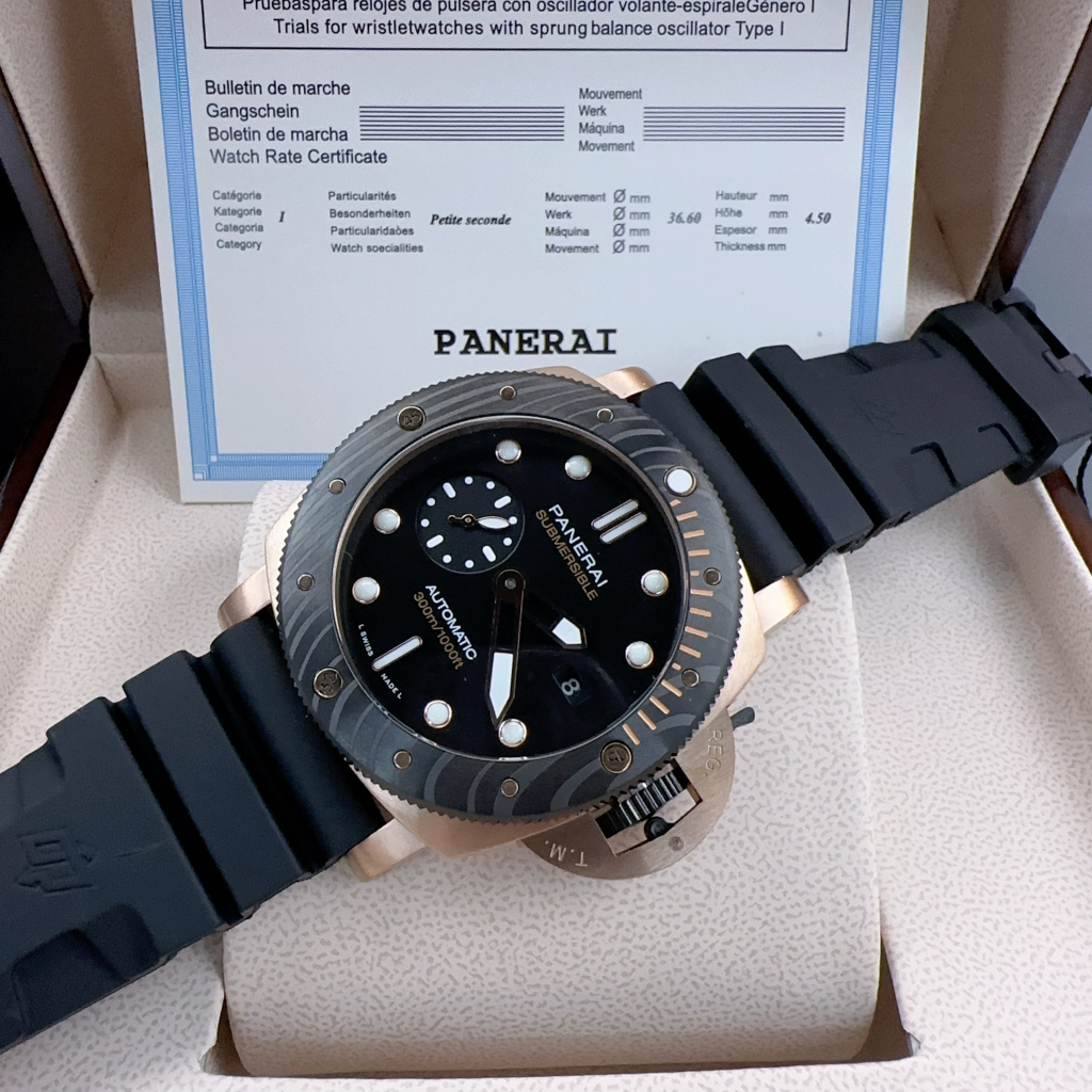 นาฬิกา PANERAI  งาน  CC  งานเทียบแท้ใช้สลับแท้ Size 47mm ระบบ ออโต้