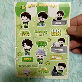 พร้อมส่ง! 🐩 สติ๊กเกอร์ ไดคัทแล้ว แปะได้เลย got7 กัซ