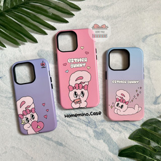 🌈 พร้อมส่ง ❤️ Esther Bunny Bumper Phone Case (11/13 Pro Max/14 Pro/14 Pro Max/S23Ultra)