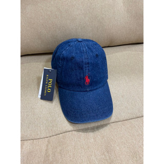 POLO Ralph Lauren Cap หมวกPOLO แท้100% (Denim)