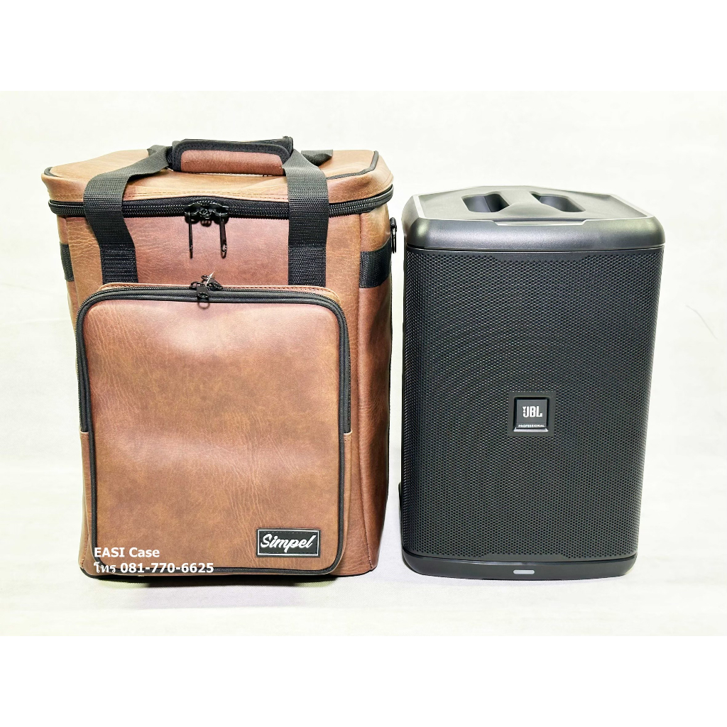 กระเป๋าลำโพง JBL Eon One Compact [แบบหนังPU] สีน้ำตาล (simpel)
