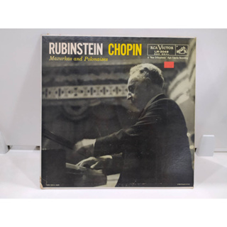 1LP Vinyl Records แผ่นเสียงไวนิล  RUBINSTEIN CHOPIN   (J20B166)