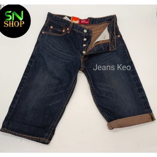 กางเกงยีนส์ Jeans ขาสั้นขาสามส่วนชาย
