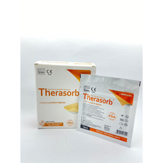 Therasorb polyurethane foam plus Alginate 1 แผ่น (โฟมปิดแผล) แผ่นปิดแผลกดทับ