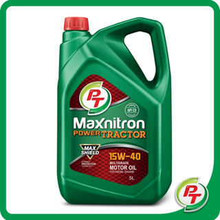 น้ำมันเครื่องสำหรับแทรกเตอร์ คูโบต้า Maxnitron PT Tractor 15w-40 ขนาด 1 ลิตร