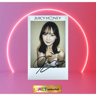 Juicy Honey LUXURY2023 น้องมิรุ Miru เชกิ 1OF1 HIT HOT Cheki photo Autograph หายากเลย