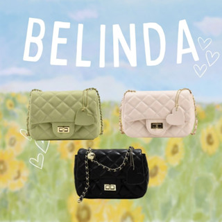 พร้อมส่ง!!🌼Belinda 🌼 [Babyblue.Official] กระเป๋าสายโซ่ผสมหนัง น่ารักดูแพงม้ากก